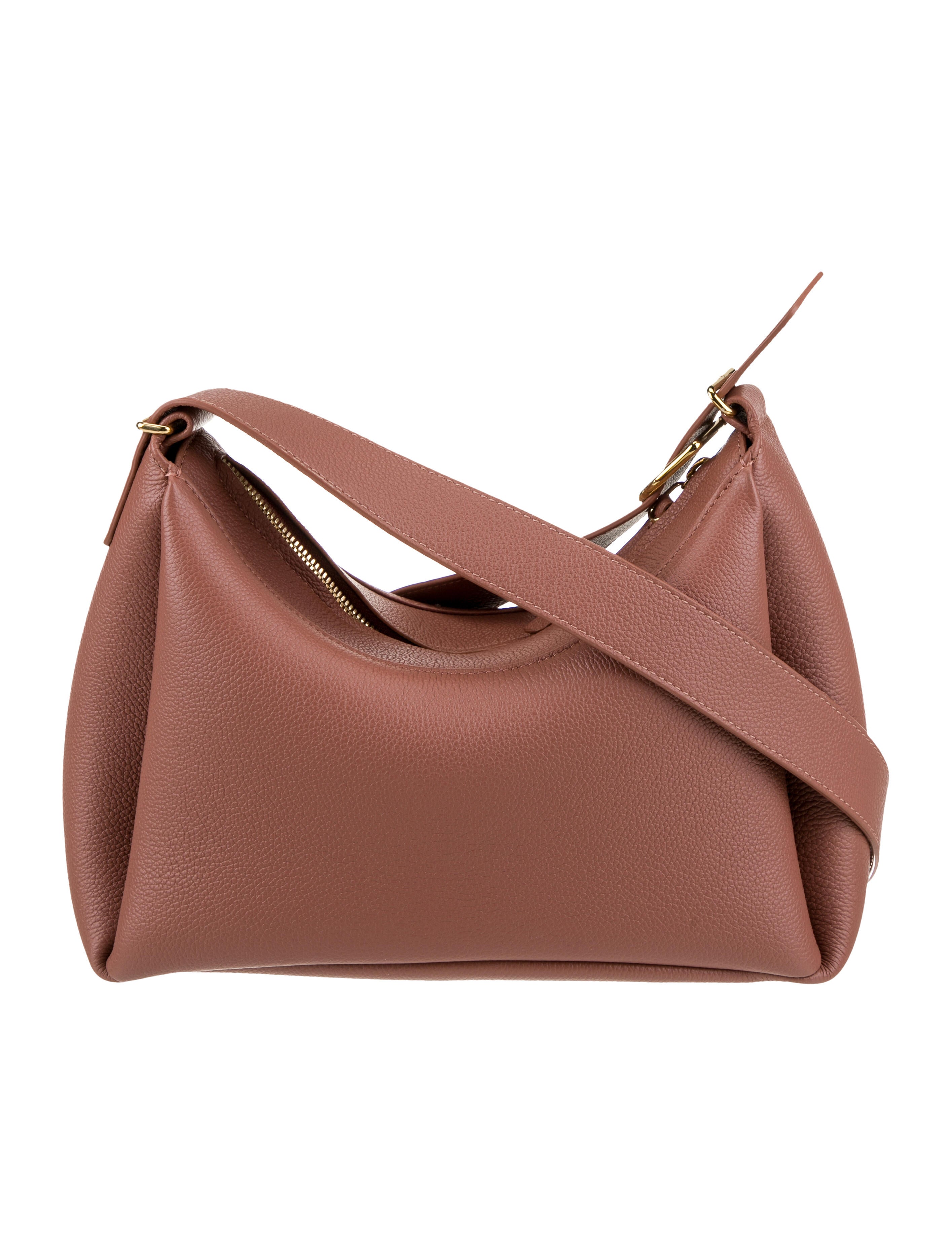 Polène Leather Shoulder Bag